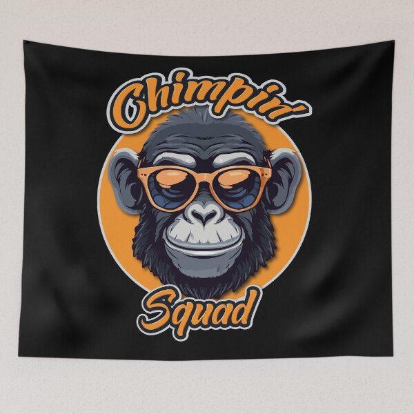 Item preview, Chimpin' Squad designed and sold by VectorManiac.