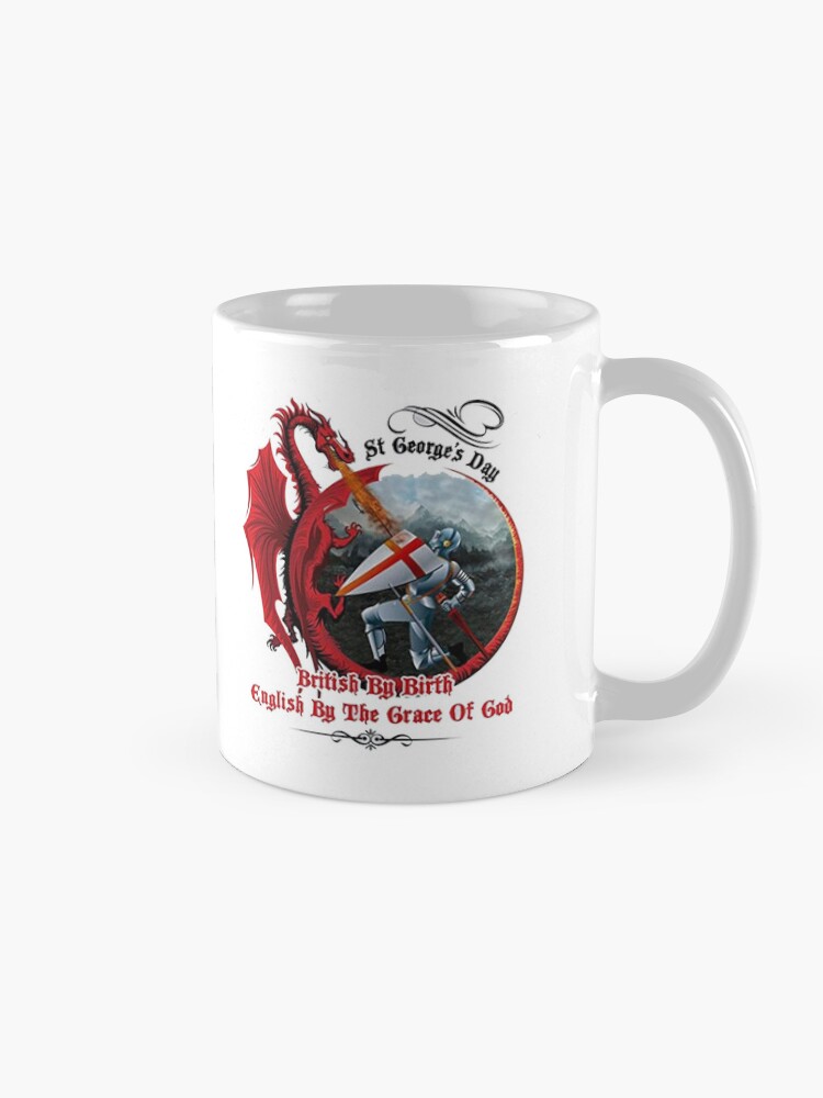 Thumbnail 5 of 6, Coffee Mug, St George's Day Emblem designed and sold by Rinsetheman.