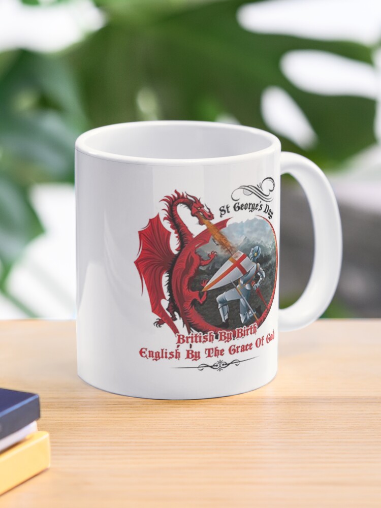 Thumbnail 1 of 6, Coffee Mug, St George's Day Emblem designed and sold by Rinsetheman.