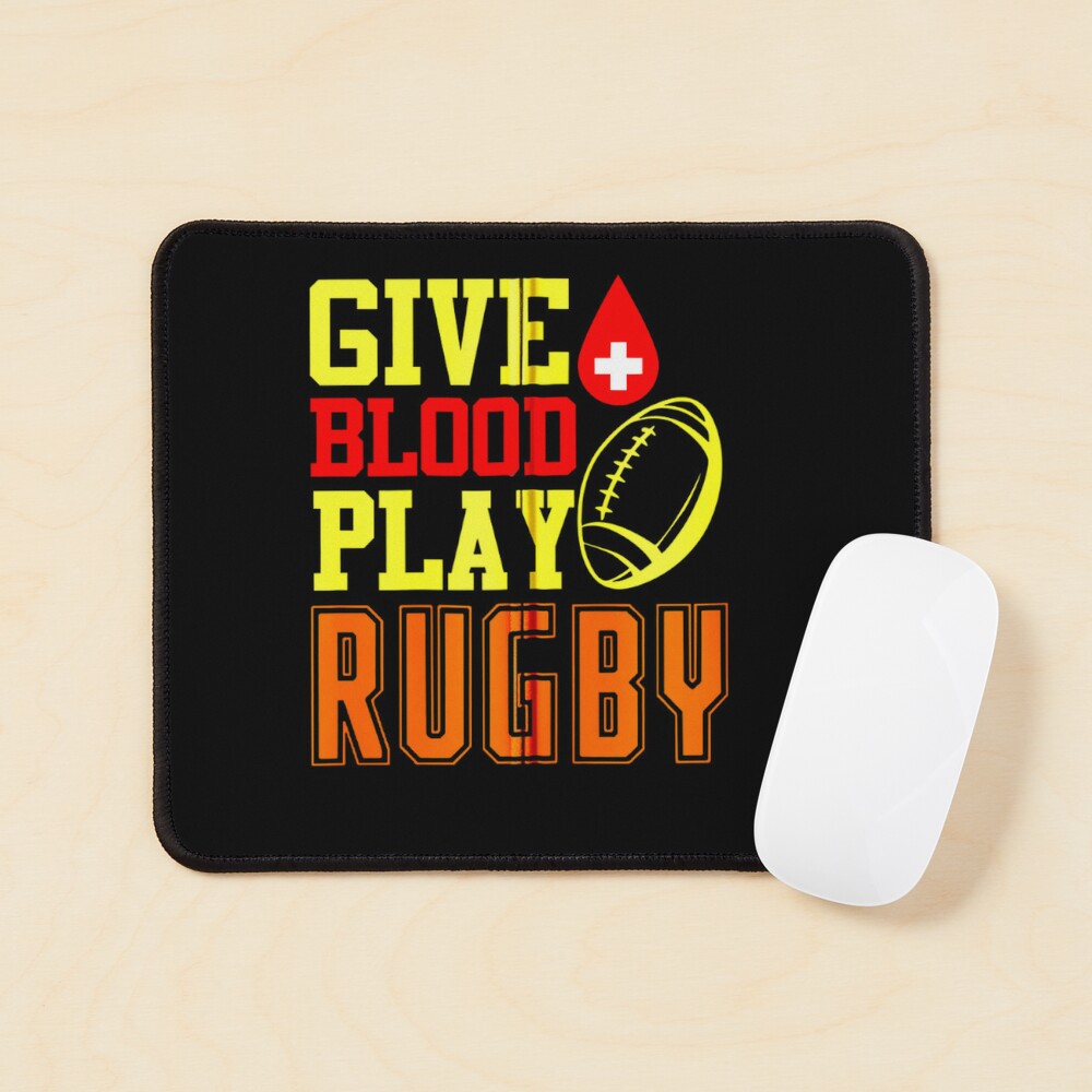 Póster for Sale con la obra «dar sangre jugar rugby» de shopyoo | Redbubble