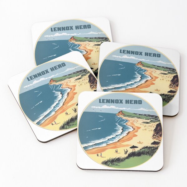Item preview, Lennox Head Vintage Surf Print designed and sold by chookiemansurf.