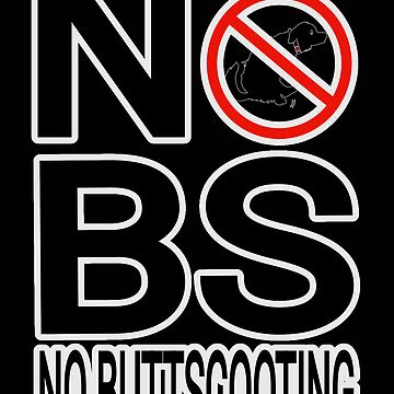 Artwork thumbnail, No BS (Buttscooting) by Guardpassers