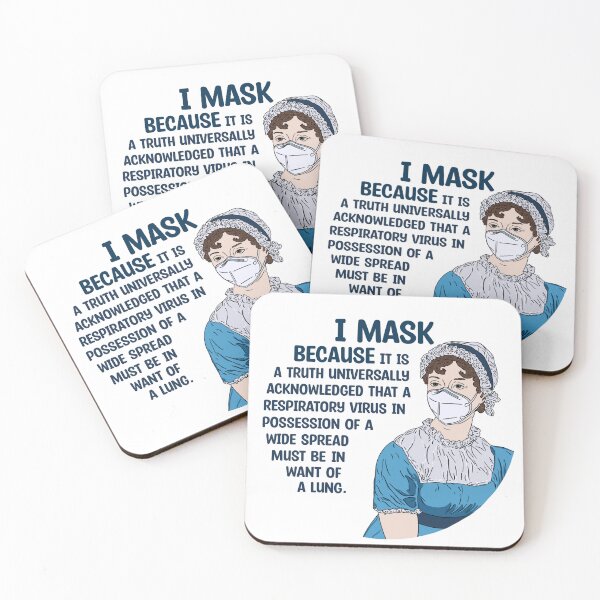 Item preview, I Mask Because… (Jane Austen) designed and sold by O1RSH.