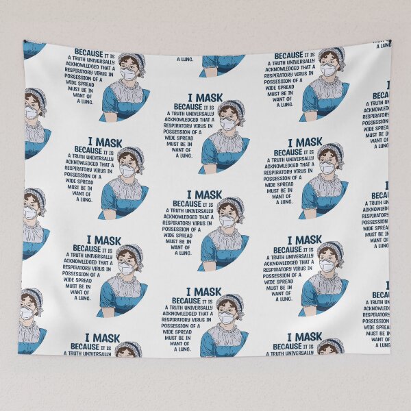 Item preview, I Mask Because… (Jane Austen) designed and sold by O1RSH.