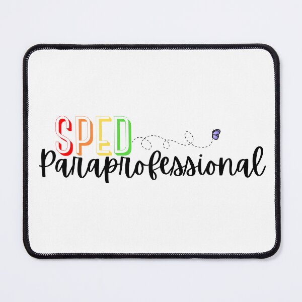 Item preview, Special Education Paraprofessional with a Little Purple Butterfly designed and sold by SMillustrations.