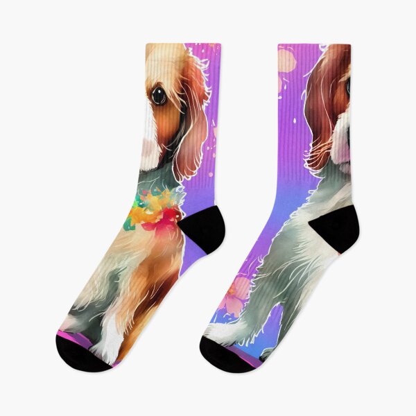 Item preview, Petit Basset Griffon Vendeen violet designed and sold by theCutestthings.