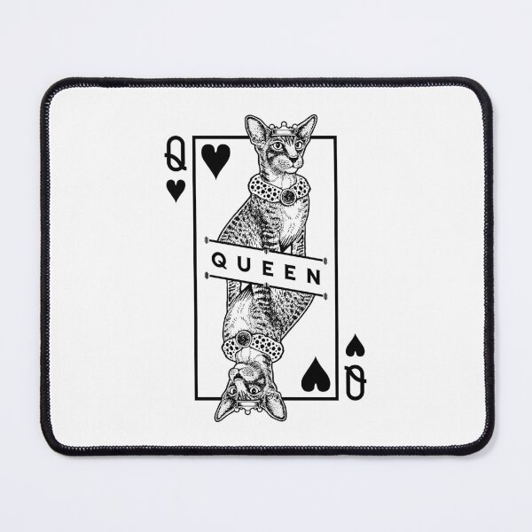 Item preview, Oriental Shorthair Cat Lover Queen Of Hearts Funny Pop Art designed and sold by GrandeDuc.
