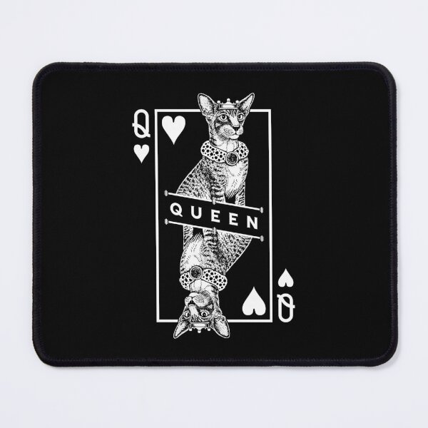 Item preview, Oriental Shorthair Cat Lover Queen Of Hearts Funny Pop Art designed and sold by GrandeDuc.