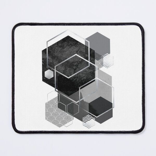 Item preview, Black and Silver Geometric designed and sold by UrbanEpiphany.