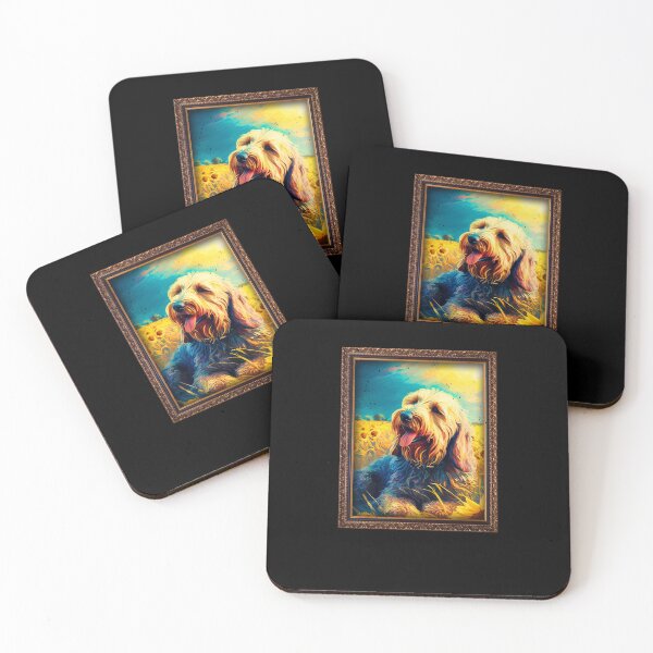 Item preview, Otterhound Sunflower Painting Adorable Dog designed and sold by rafaeltto.