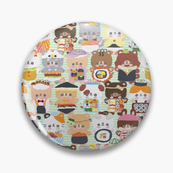 Item preview, Sushi Friends designed and sold by Katsukin Takamura.