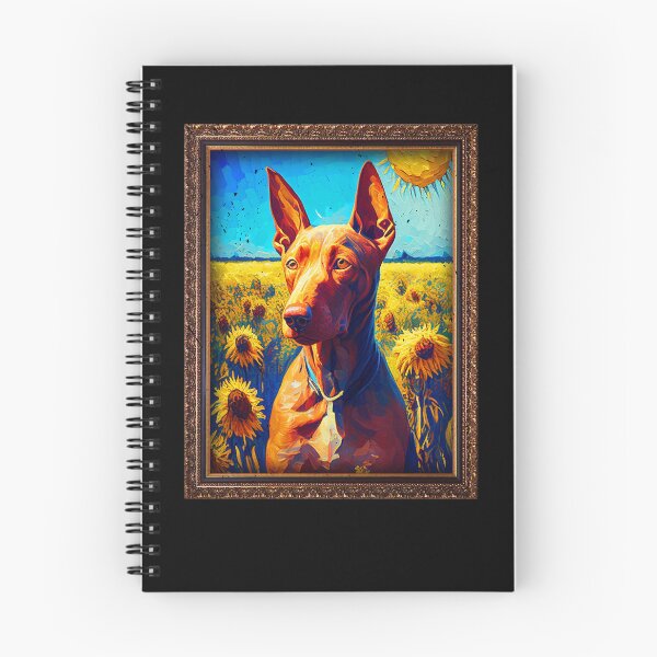 Item preview, Pharaoh Hound Sunflower Painting Adorable Dog designed and sold by rafaeltto.