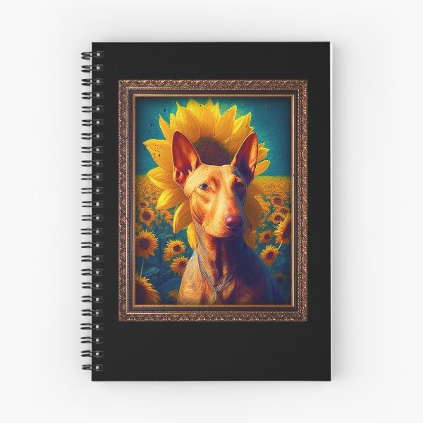 Item preview, Pharaoh Hound Sunflower Painting Adorable Dog designed and sold by rafaeltto.