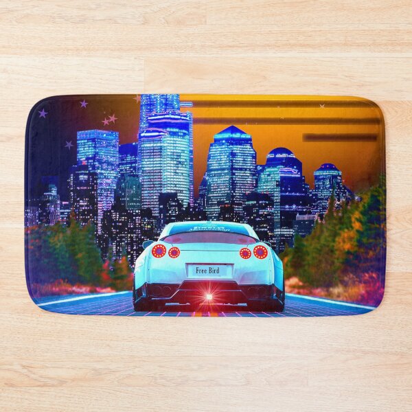 Artikelvorschau, Outrun in der Stadt entworfen und verkauft von Sanctum Icons.