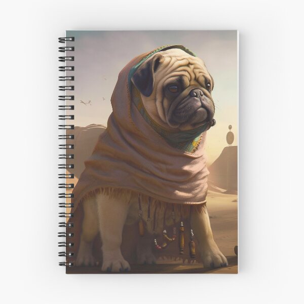 Item preview, Pug Dog in a Desert designed and sold by BoreasArts.
