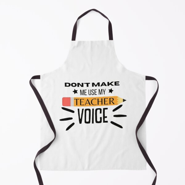 Item preview, Adult Don'T Make Me Use My Teacher Voice Tshirt designed and sold by audrians.