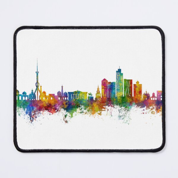 Item preview, Tashkent Uzbekistan Skyline designed and sold by ArtPrints.