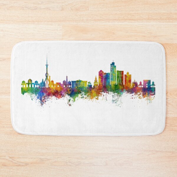 Item preview, Tashkent Uzbekistan Skyline designed and sold by ArtPrints.