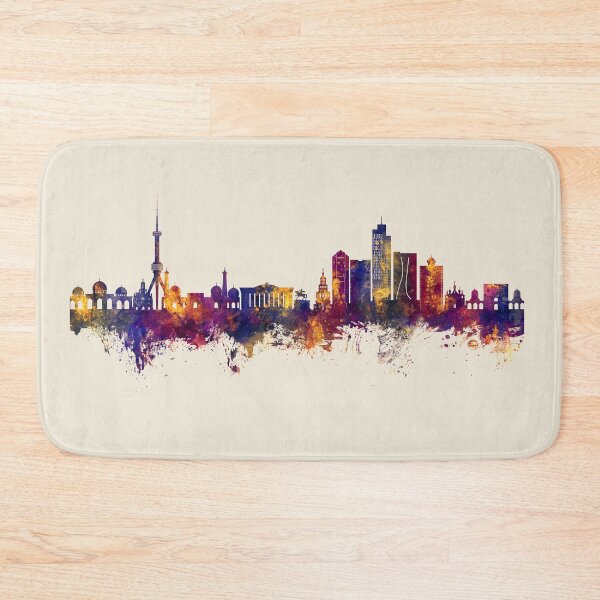 Item preview, Tashkent Uzbekistan Skyline designed and sold by ArtPrints.