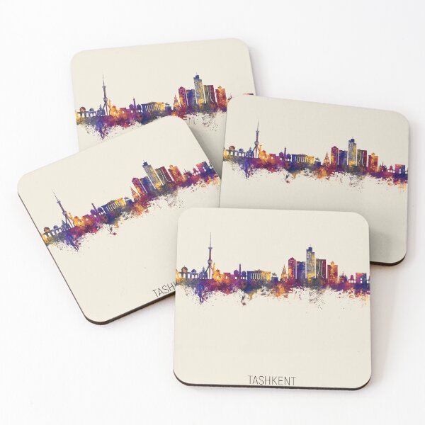 Item preview, Tashkent Uzbekistan Skyline designed and sold by ArtPrints.