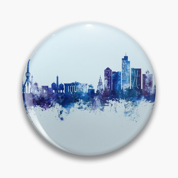 Item preview, Tashkent Uzbekistan Skyline designed and sold by ArtPrints.