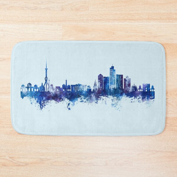Item preview, Tashkent Uzbekistan Skyline designed and sold by ArtPrints.