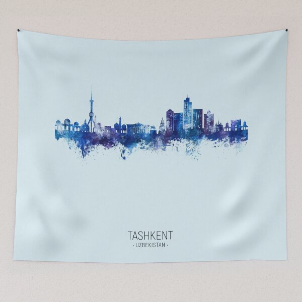 Item preview, Tashkent Uzbekistan Skyline designed and sold by ArtPrints.