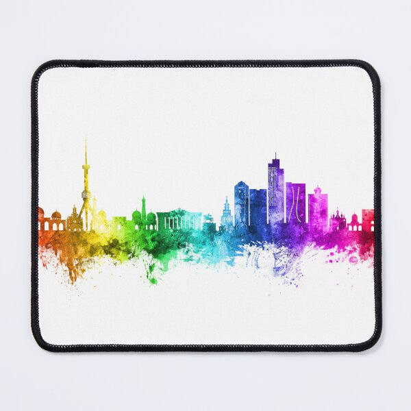 Item preview, Tashkent Uzbekistan Skyline designed and sold by ArtPrints.