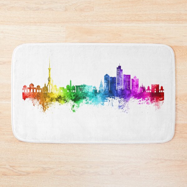 Item preview, Tashkent Uzbekistan Skyline designed and sold by ArtPrints.