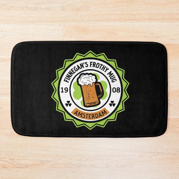 Item preview, Finnegans Amsterdam Irish Pub Logo designed and sold by Square Root of Squid.