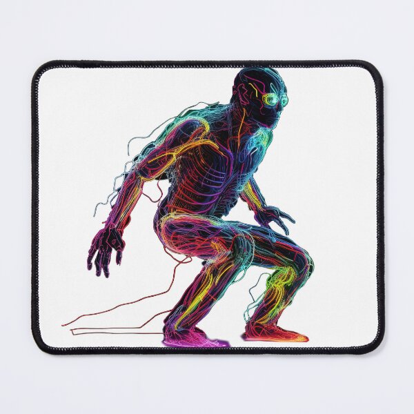 Item preview, Neon man designed and sold by 80s teeshirts.