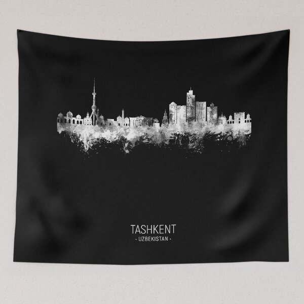 Item preview, Tashkent Uzbekistan Skyline designed and sold by ArtPrints.