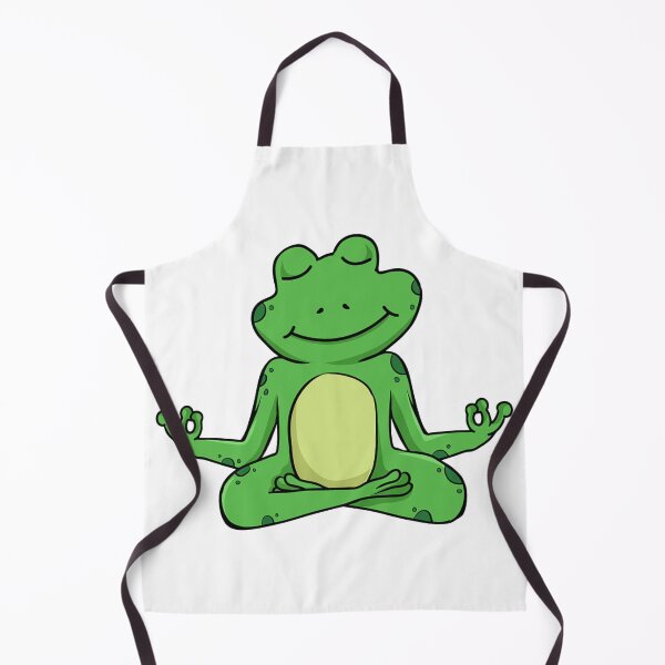 Item preview, CUTE FROG IN MEDITATION designed and sold by HonorBoyer.