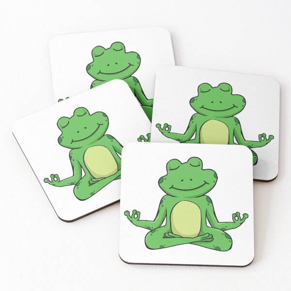 Item preview, CUTE FROG IN MEDITATION designed and sold by HonorBoyer.