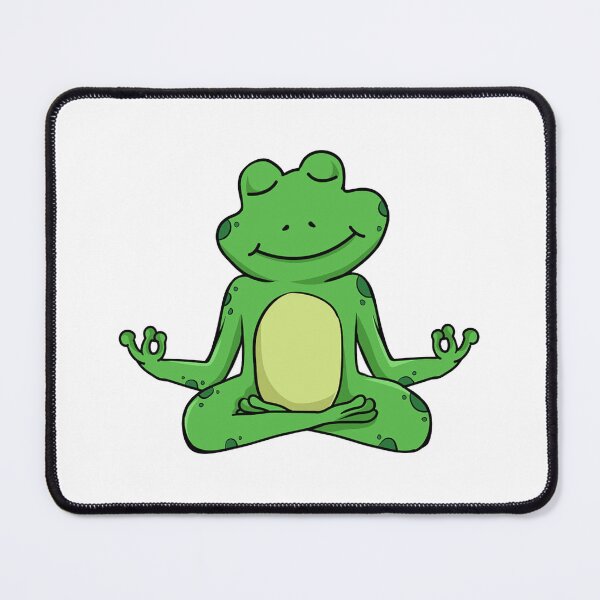 Item preview, CUTE FROG IN MEDITATION designed and sold by HonorBoyer.