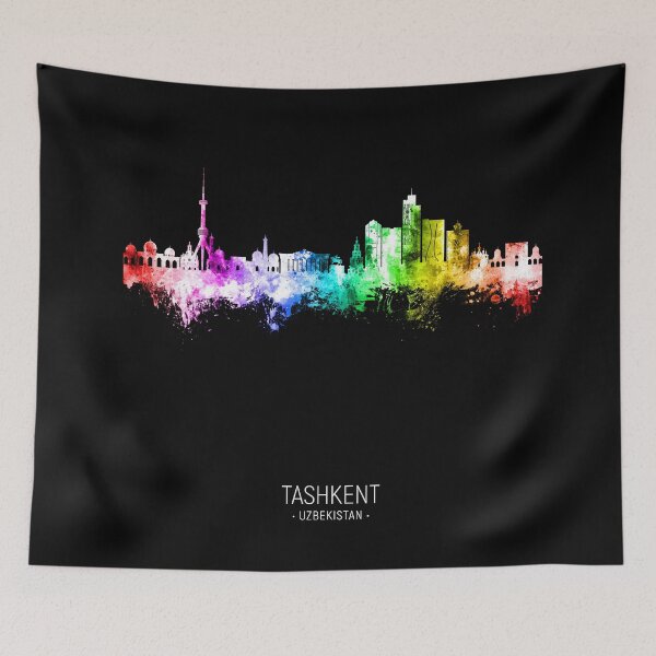 Item preview, Tashkent Uzbekistan Skyline designed and sold by ArtPrints.