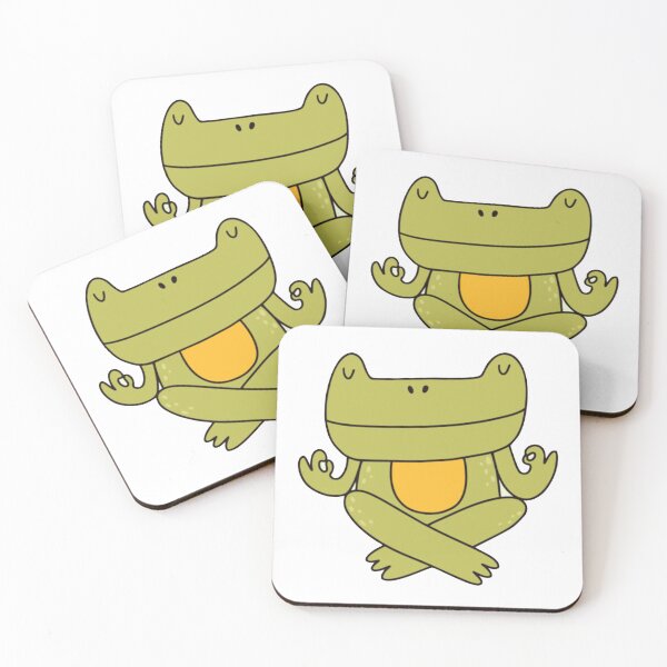 Item preview, CUTE FROG IN MEDITATION designed and sold by HonorBoyer.