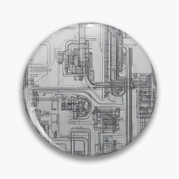 Item preview, Schematics Seamless Pattern designed and sold by HoseasArt.