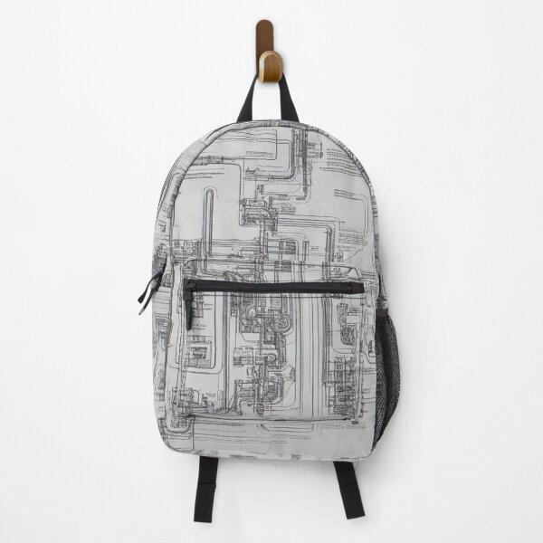 Item preview, Schematics Seamless Pattern designed and sold by HoseasArt.