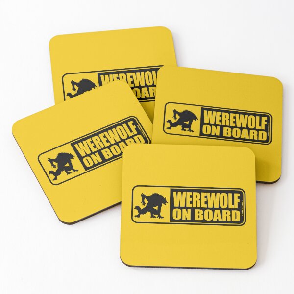 Item preview, Signal - Werewolf on board designed and sold by AreaStickers.