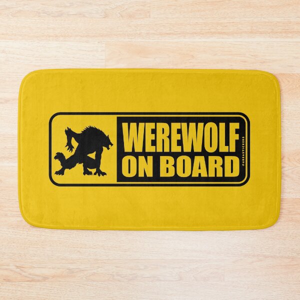 Item preview, Signal - Werewolf on board designed and sold by AreaStickers.