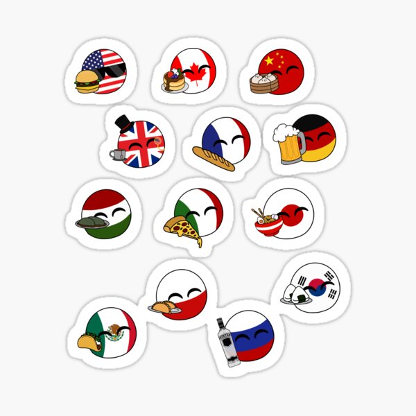 Merica (CountryHumans) Sticker for Sale by Norway-Addict