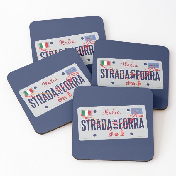 Item preview, Strada Della Forra Italy Italia Motorcycle Lago Di Garda T-Shirt Sticker 01 designed and sold by OuterShellUK.