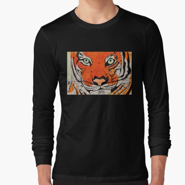 Jungle Cat's smirk Long Sleeve T-Shirt
