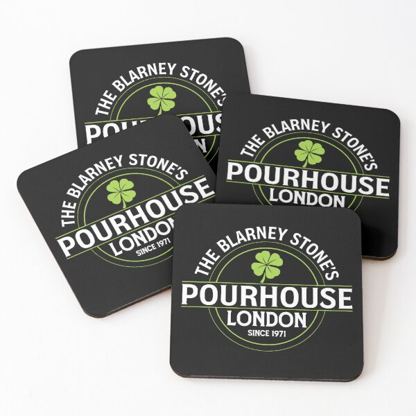 Item preview, PourHouse London Irish Pub Logo designed and sold by Square Root of Squid.