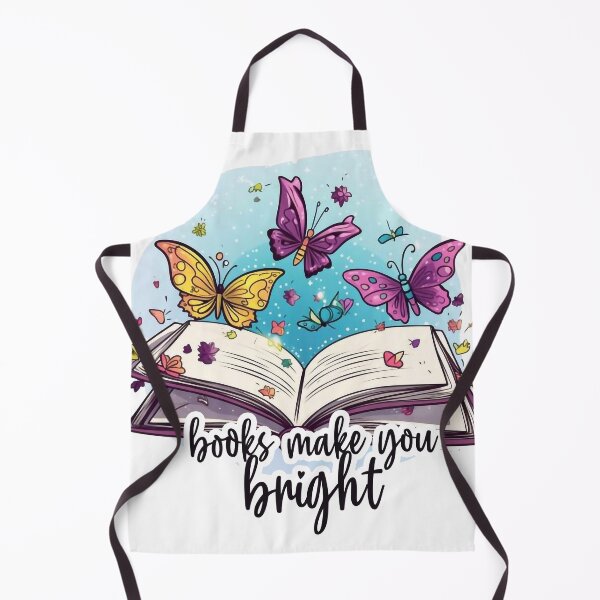 Artikelvorschau, Books make you bright entworfen und verkauft von knuppify.