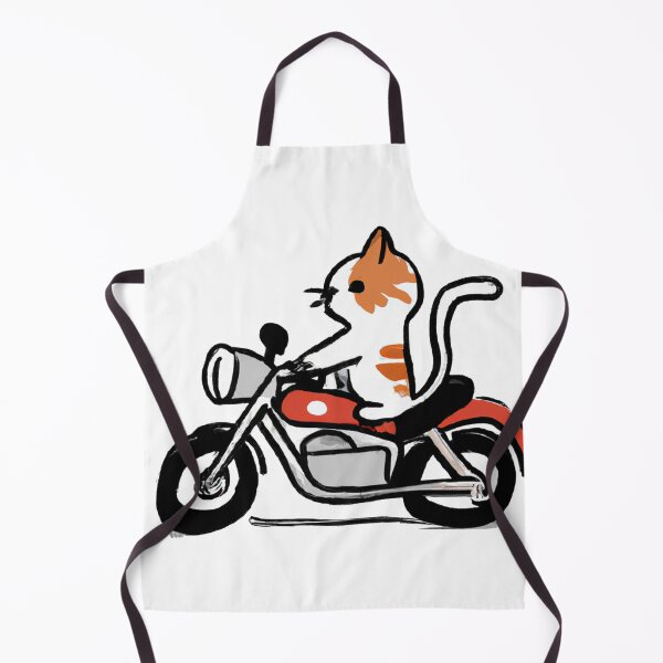 Item preview, Cat Riding Motorcyle designed and sold by AnimateSpring.