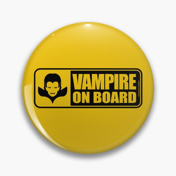 Item preview, Signal - Vampire on board designed and sold by AreaStickers.