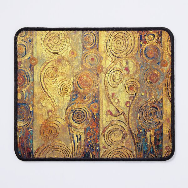 Item preview, Gustav Klimt Gold Floral designed and sold by maniacfitness.