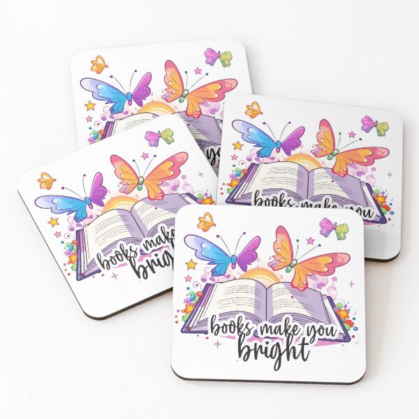 Artikelvorschau, Books make you bright entworfen und verkauft von knuppify.